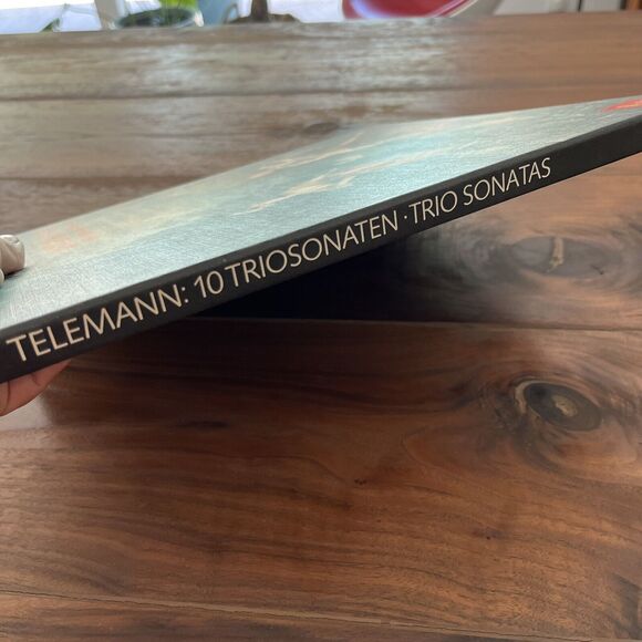 Georg Philipp Telemann 10 Triosonaten 2xLP Box Set 1978 Telefunken 6.35451 - Picture 2 of 9